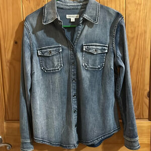 Coldwater Creek Chambray Jacket/Shirt